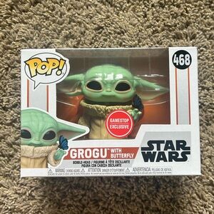 Special Edition Grogu with Butterfly Funko Pop